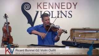 Ricard Bunnel G2 Violin Outfit by Kennedy Violins