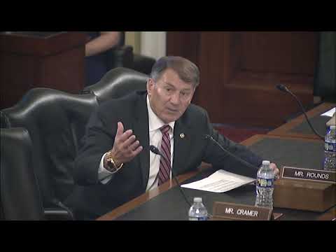 Rounds Questions Witnesses at a Strategic Forces Subcommittee Hearing
