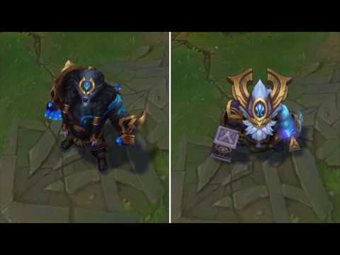 Comparison of Thunder Lord Volibear and Thunder Lord Ornn