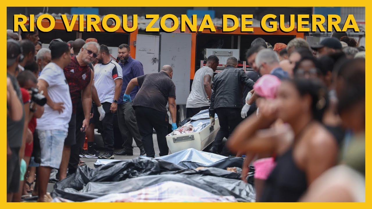 Rio em GUERRA, STF em cena MORAES INTERVÉM na MAIOR OPERAÇÃO policial da história do estado