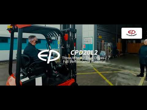 Electric Three Wheel Forklift Application | EP CPD20L2