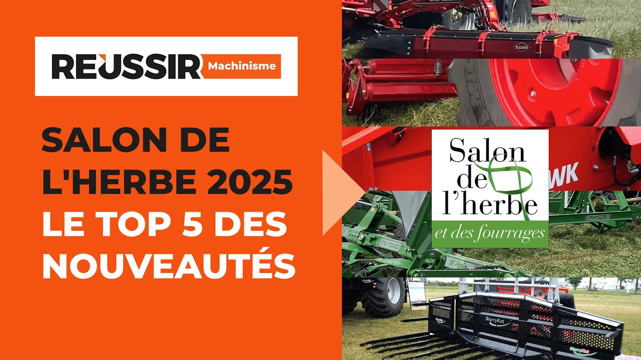 Kuhn, Strautmann, McHale... 5 nouveautés à retenir du Salon de l'herbe et des fourrages 2025