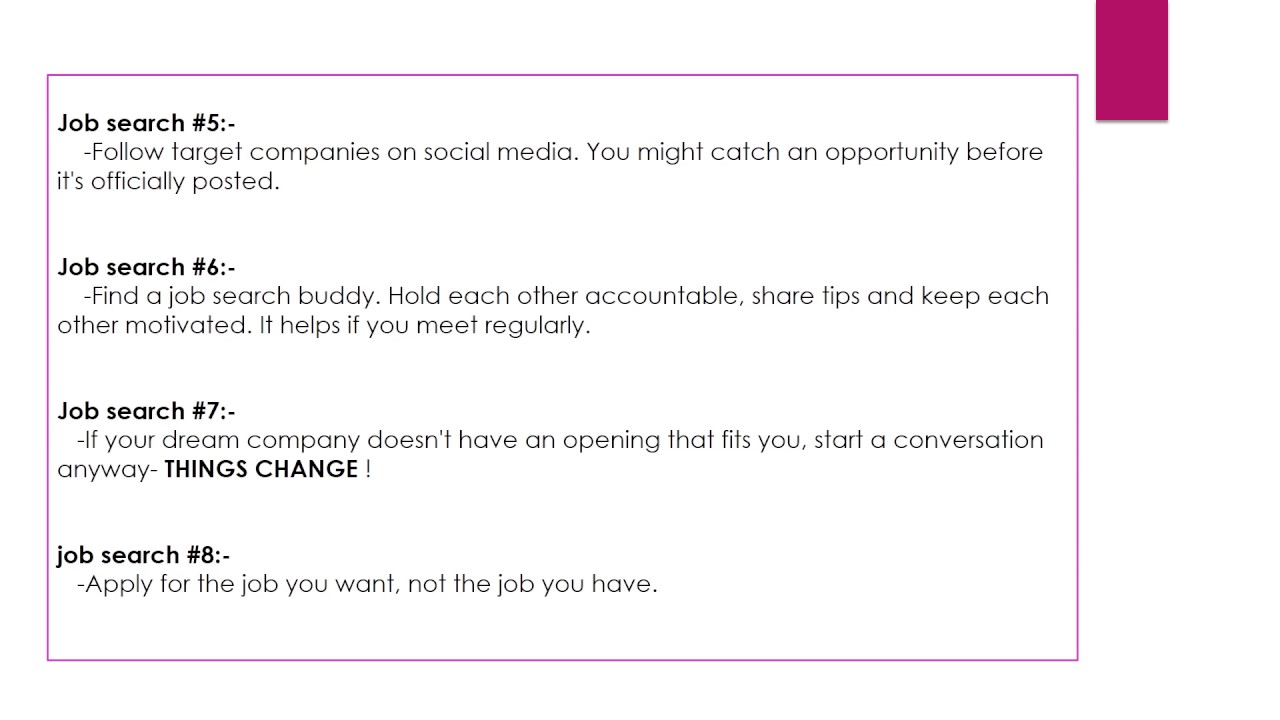 11 Tips to Optimize Your Job Search