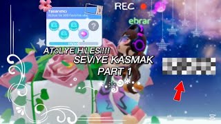 ♤SEVİYE KASMAK PART 1♤ ATÖLYE HİLESİ?!! LİVETOPİA PARTY! EBRAR_LİV #keşfet #live
