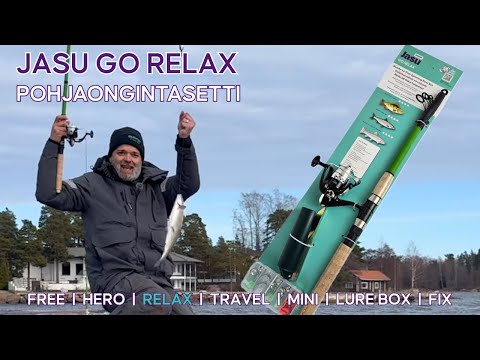 Jasu Go Relax - Pohjaongintasetti - Esittelyvideo ja kalastustekniikka - Siianonginta - Siikaonki 