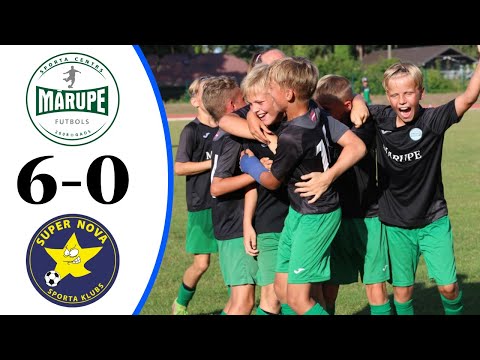 12.08.2022: Mārupes SC – SK Super Nova. Baltic Sea Cup 2022 U11