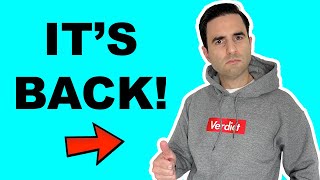 The Verdict Hoodie is BACK! Limited-Edition Gray!