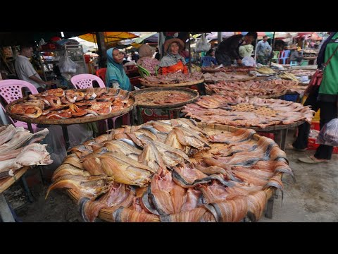 Cambodia Dry Fish Market - Plenty Different Various Dry Fish, Fish & More @ Kilo 9 Distribute