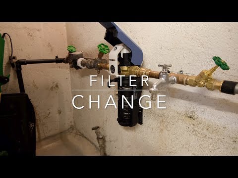 How to change the BWT E1 water filter