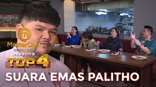 Download lagu SO HILARIOUS! PALITHO PARTICIPATES IN THE VOICE AUDITION | TOP 4 | MASTERCHEF INDONESIA mp3 Download lagu SO HILARIOUS! PALITHO PARTICIPATES IN THE VOICE AUDITION | TOP 4 | MASTERCHEF INDONESIA mp3