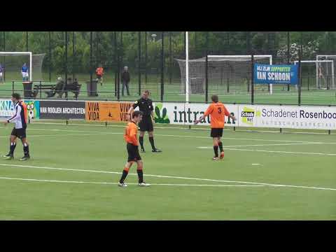 19 mei 2018 VV De Meern 1 - Victoria 1 com 1-6, Doelpunt Victoria  (1-6)