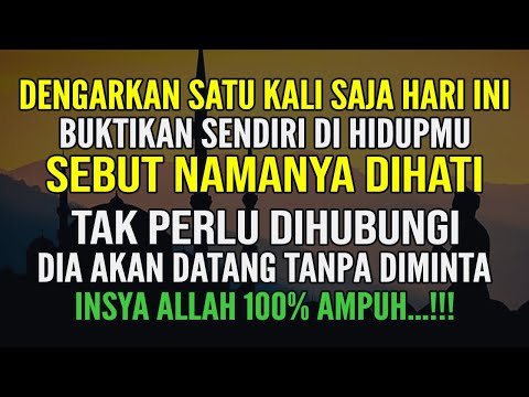 TAK PERLU BAYANGKAN WAJAHNYA ! UCAPKAN NAMANYA DALAM HATI DIA AKAN DATANG TANPA DIMINTA RUQYAH JODOH