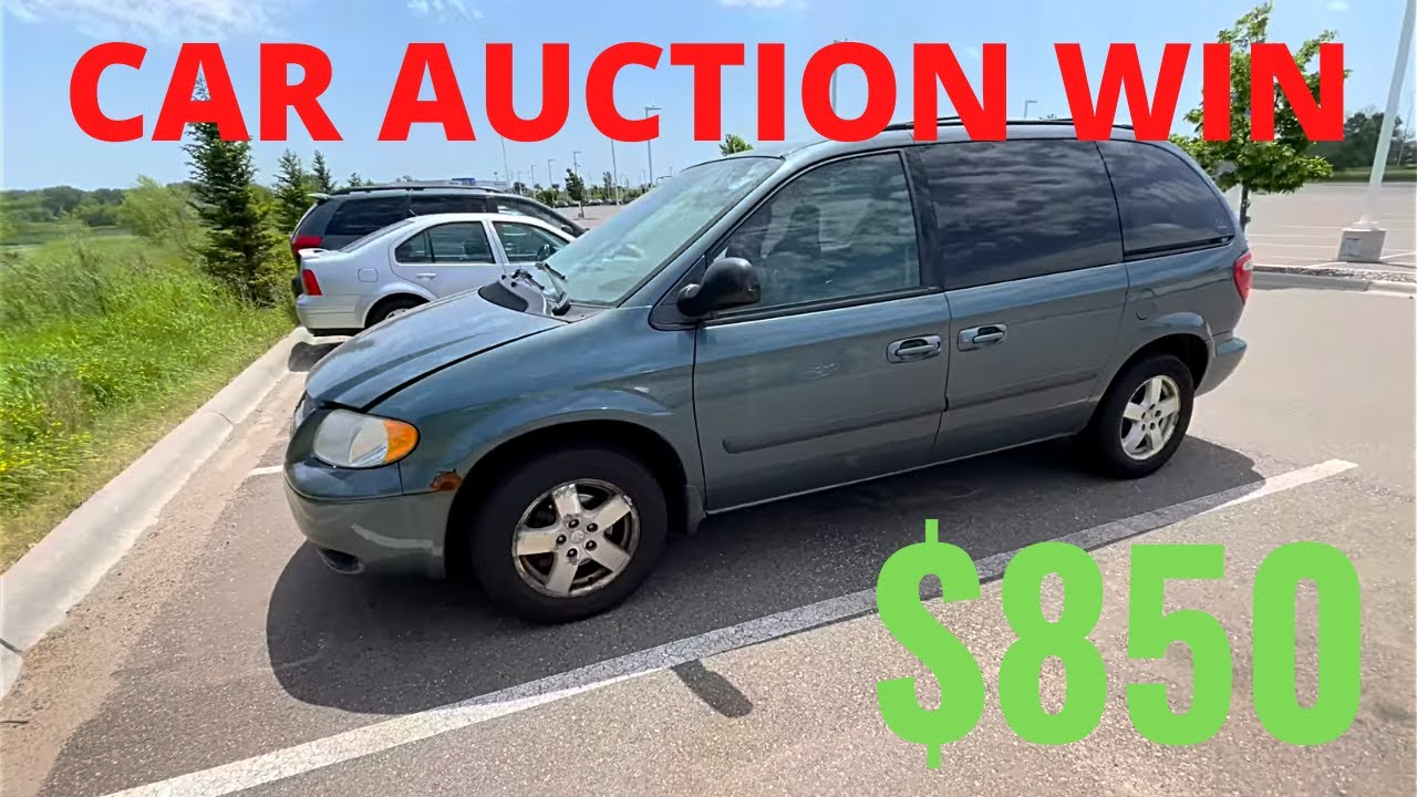 PICKING UP MY 2005 DODGE GRAND CARAVAN I BOUGHT ...