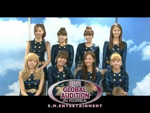 [HD] 101227 SNSD-2011 SM Ent. Global Audition in Korea Promotion