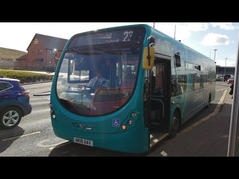 (Part 1) 1596/NK15 AAV-Arriva Durham County-Wright Streetlite DF/Wright Streetlite MAX-Micro-Hybrid