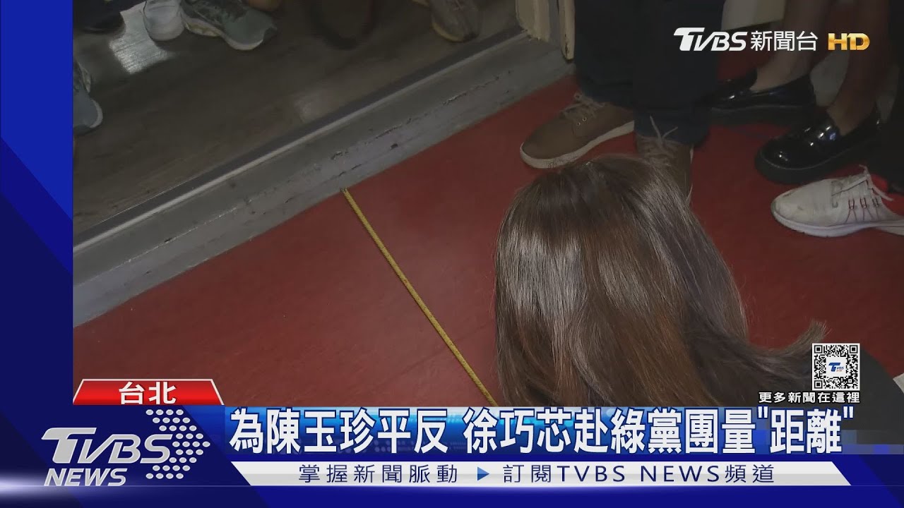 為陳玉珍平反 徐巧芯赴綠黨團量「距離」