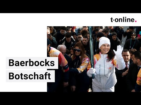 Video Thumbnail: Winterspiele in Mailand: Annalena Baerbock nutzt Olympia für klare Signale