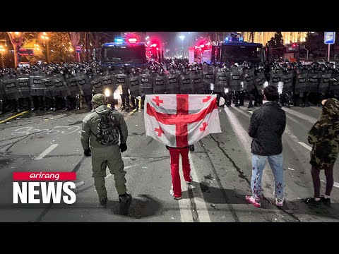 Georgians take to the streets in protest against “foreign agent” bill