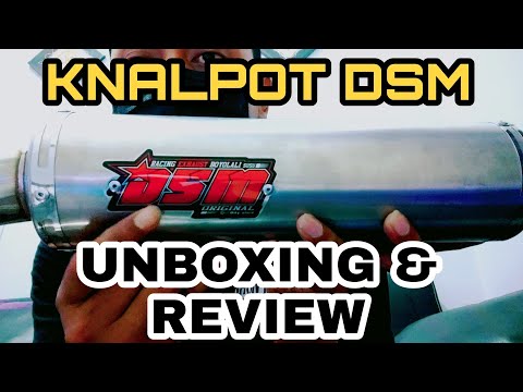 UNBOXING & REVIEW KNALPOT RACING DSM | ORIGINAL BOYOLALI | BULAT CINCIN