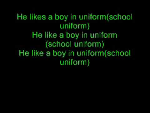 I like a boy in uniform lyrics