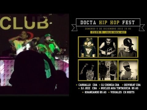 Mr Deivbeat , Biblo y DJ Chonza @ DOCTA HIPHOP FEST 2012