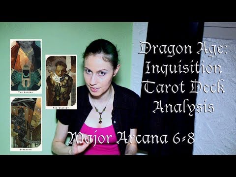 Dragon Age Inquisition Tarot Deck Analysis Part 3: Major Arcana 6 to 8