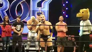 Marty Scurll sings &quot;I Want It That Way&quot; at Ring of Honor Event