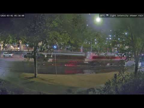 Melbourne City Life Unfolded: Live 24/7 Street Watch - Bustling Intersection Edition