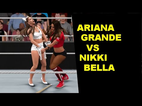 WWE 2K17 Ariana Grande vs Nikki Bella - Rematch