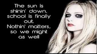 Avril Lavigne - Bitchin&#39; Summer ( Lyrics )