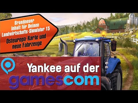 YadGC #13 LS15 GOLD Edition Gameplay und LENKRAD Details GamesCom 2015 Tag 2