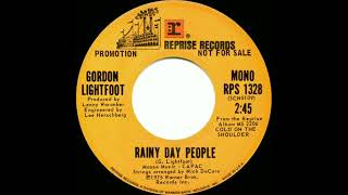 Gordon Lightfoot - Rainy Day People (1975)