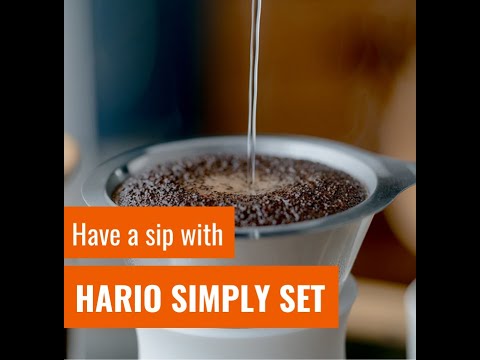 Pha Cà Phê Cùng Bộ Pha Hario Simply