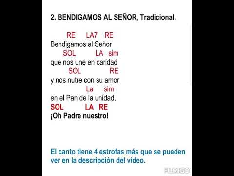 Bendigamos Al Señor - Música Religiosa
