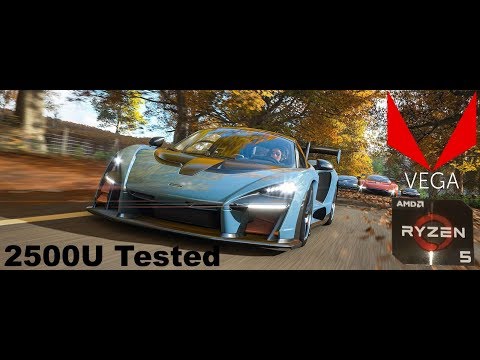 RYZEN 5 2500U: Forza Horizon 4 GAMING PERFORMANCE BENCHMARKED (VEGA 8 INTEGRATED)