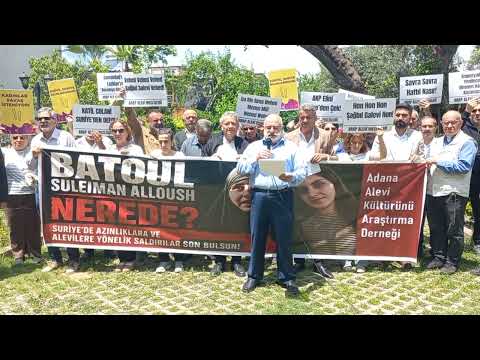 Batoul Suleiman Alloush Nerede? Alevi Kültürünü Araştırma Derneği Akkapı'da Basın Açıklaması Yaptı.