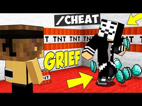 HO GRIEFFATO LA BASE del RE DEI CHEATER! - Minecraft ITA