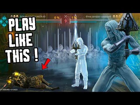 How to Deal with extreme passive players by playing passive || Shadow Fight 4 Arena 