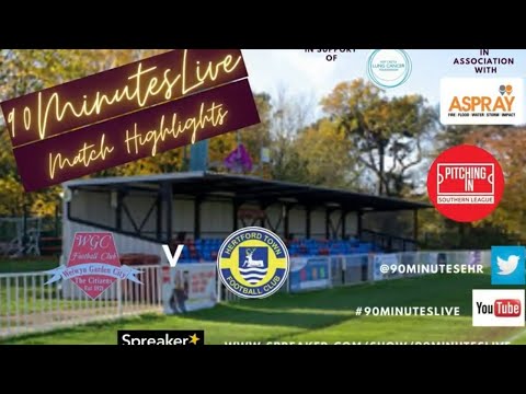 MATCH HIGHLIGHTS of the SOUTHERN LEAGUE game between WELWYN GARDEN CITY FC and HERTFORD TOWN FC