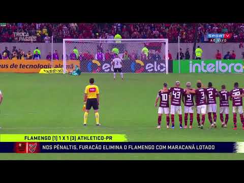 Flamengo x Athletico PR Copa do Brasil 2019 Quartas de final nos Penaltis