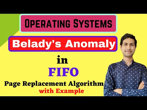 Belady's Anomaly in FIFO Page Replacement Algorithm || Operating Systems || Dilip Kumar Gangwar