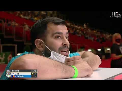 66kg IZVOREANU (MDA) -  KIM (KOR) * World Judo Championships Hungary 2021