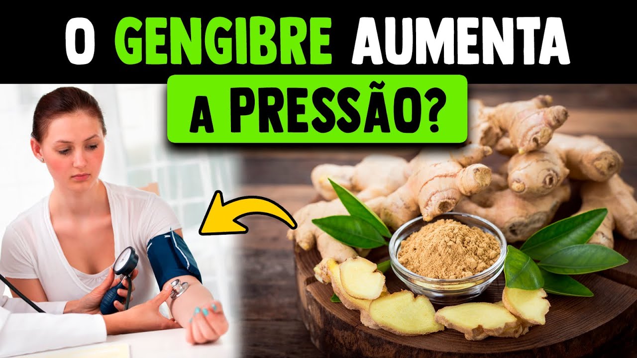 Quem tem pressão alta pode consumir gengibre? (O gengibre aumenta a pressão ou não?)
