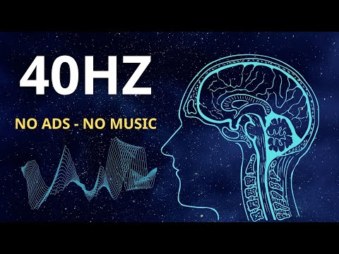 40 hz binaural beats pure - No ADS, No Music