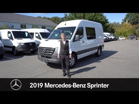 2019 Mercedes-Benz Sprinter 2500 Crew 144 WB High Roof video tour with Roger