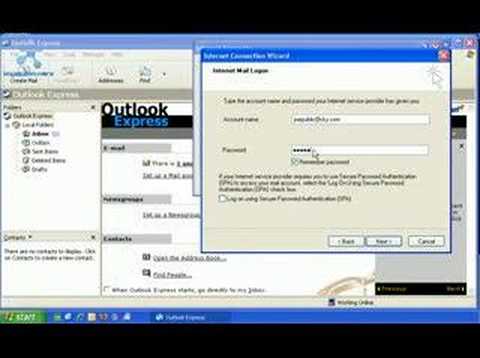 comment installer outlook express