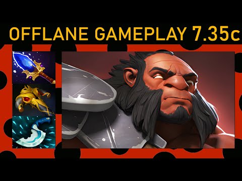 ⭐ New Patch 7.35c Axe 15+ Kills! Offlane Gameplay - Dota 2 Top MMR