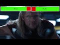 Black Widow & Thor vs. Hulk with healthbars (Edited By @GabrielD2002)