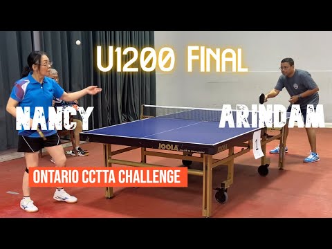 Arindam Sengupta [1183] vs Nancy Lan [1124] - U1200 Final - Ontario CCTTA Challenge