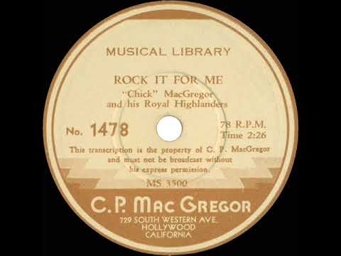 1938 Chick MacGregor (ET) - Rock It For Me (instrumental)